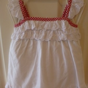 Chaps White Baby Girl's Dress
