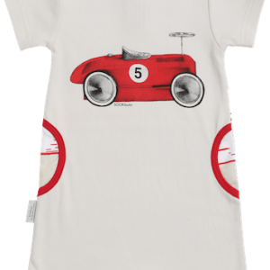 Sooki Baby I Heart Auto & Stripes Racer Playsuit