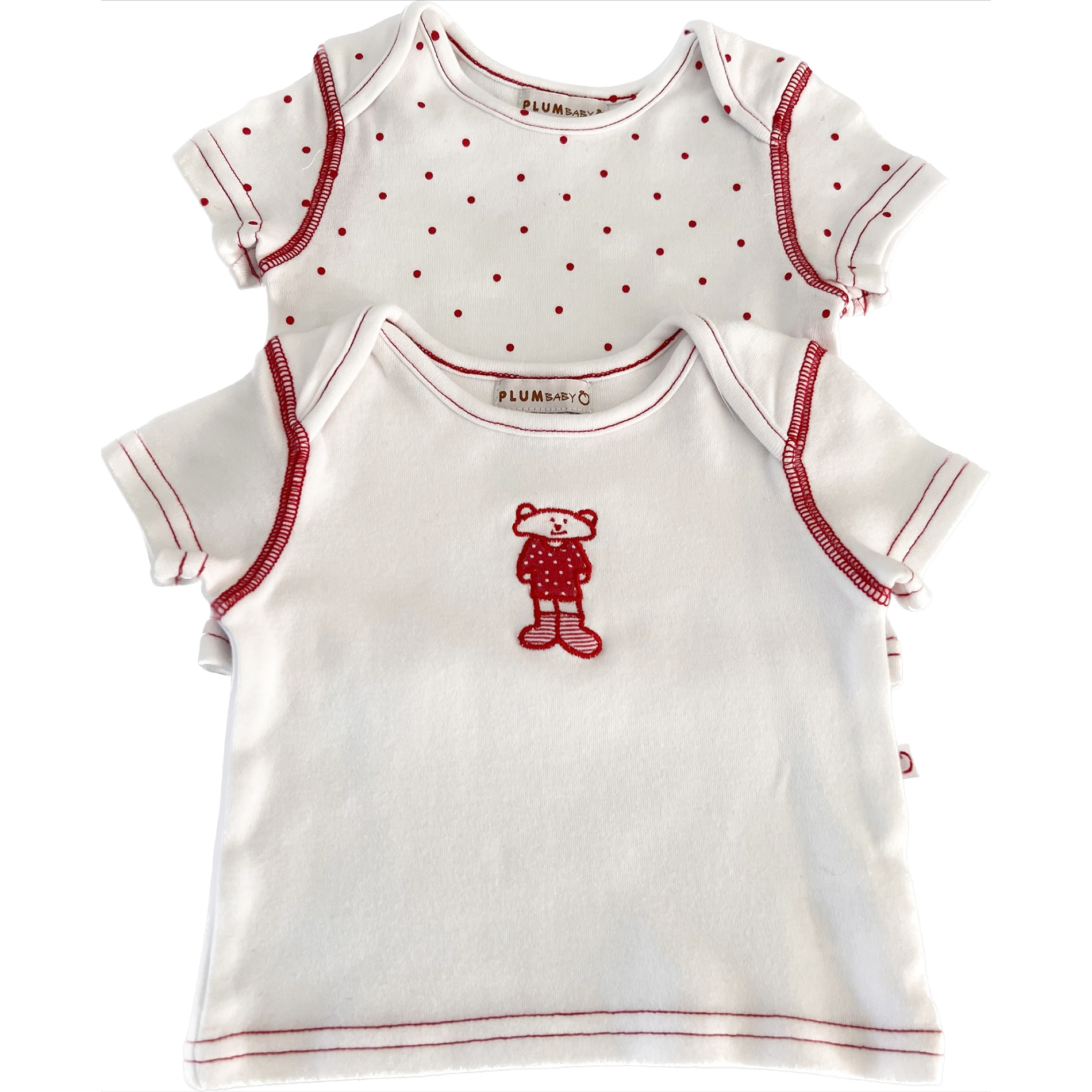 Plum Baby Two T-Shirt Set