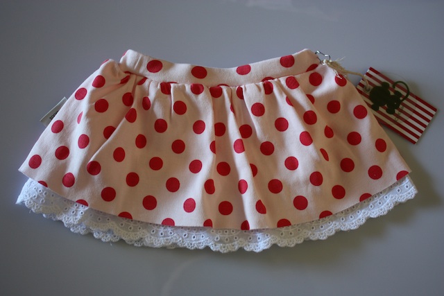 Sooki Baby Skirt with Englaise Trim