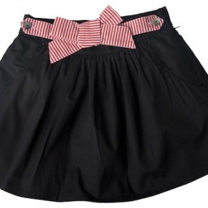 SoSooki Black Velvet Skirt